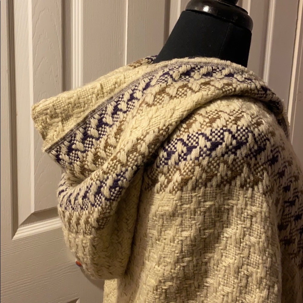 Free People Cape with Hood